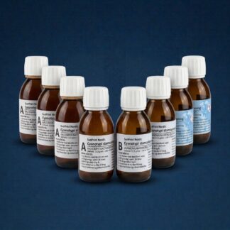 Cyanotypi kemikalier, 2 x 150 ml.